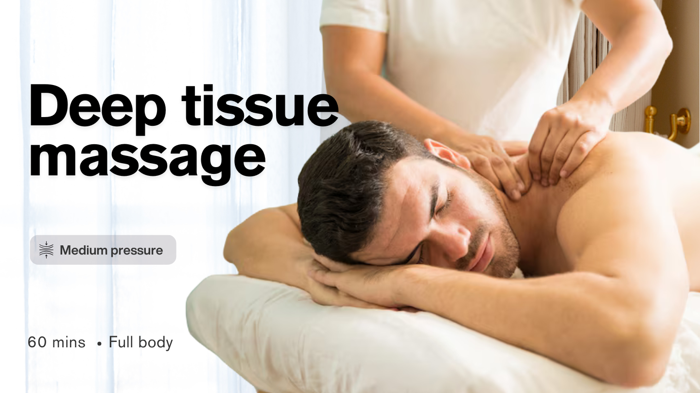 Deep tissue massage